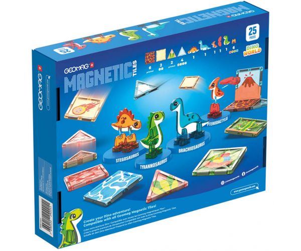 Geomag: Plăci magnetice Dino lume