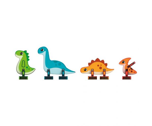 Geomag: Plăci magnetice Dino lume
