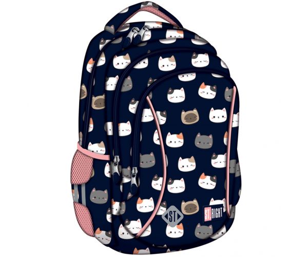 Ghiozdan St.Right Cute Kitties, rucsac BP26 39x27x17cm