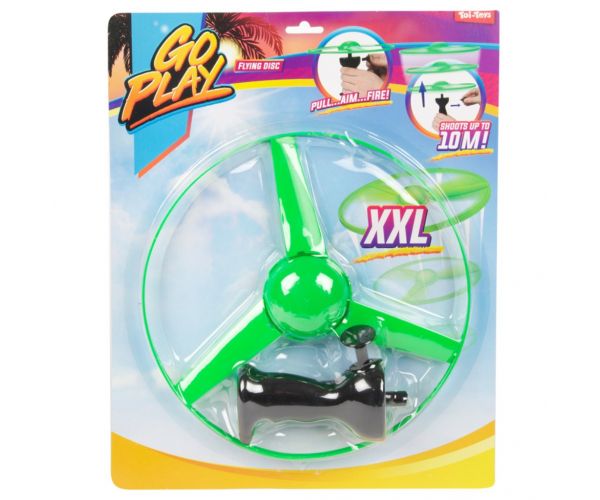 Go Play set de joc lansator de elicopter cu elice, disponibil în mai multe culori, 1 buc.