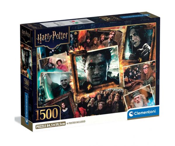 Harry Potter - Moștenirea magiei HQC puzzle compact de 1500 de piese - Clementoni