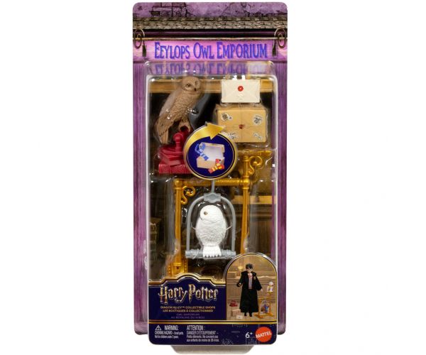 Harry Potter: Set de joacă Emporiul Bufnițelor — Strada Abszol - Mattel