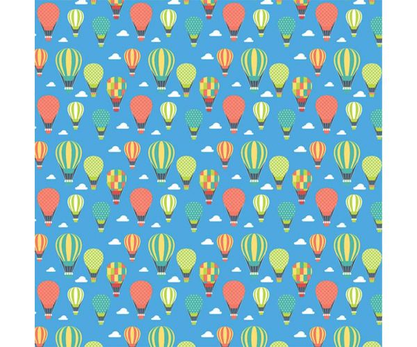 Hârtie de împachetat cu baloane cu aer cald 100x70 cm