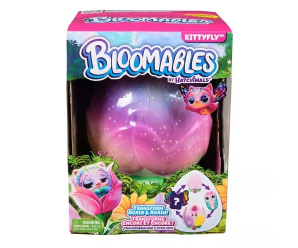 Hatchimals: Bloomables Kittyfly surpriză Pisicofluture în floare - Spin Master