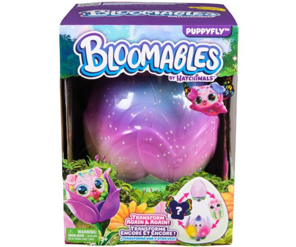 Hatchimals: Bloomables surpriză - Puppyfly cățeluș-fluture în floare - Spin Master