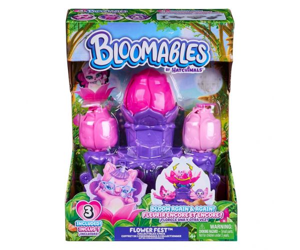 Hatchimals: Set de joacă Festivalul Florilor Bloomables - Spin Master