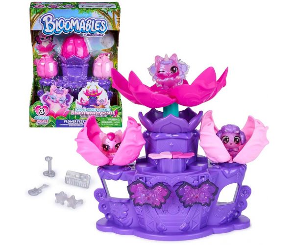 Hatchimals: Set de joacă Festivalul Florilor Bloomables - Spin Master