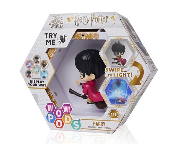 Harry Potter: WOW! POD  Lumea vrăjitorilor - Figurina de colecție Harry Magic Light