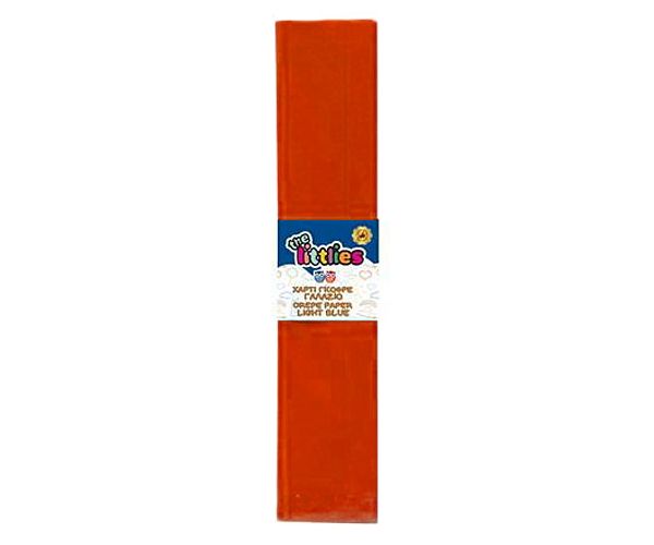 Hârtie creponată culoarea roșu 50x200cm