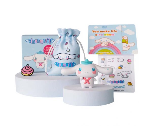 Hello Kitty: Figurină Cinnamoroll în cutie cu accesorii 6cm