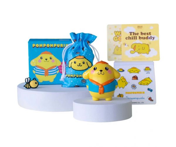 Hello Kitty: Pompompurin Figură în Cutie cu Accesorii 6cm