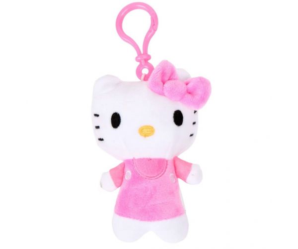 Hello Kitty breloc de pluș pentru geantă, 12 cm - mov