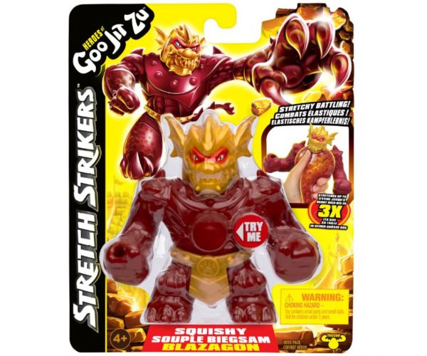 Heroes of Goo Jit Zu: Creaturi războinice figurine de acțiune extensibile - Blazagon