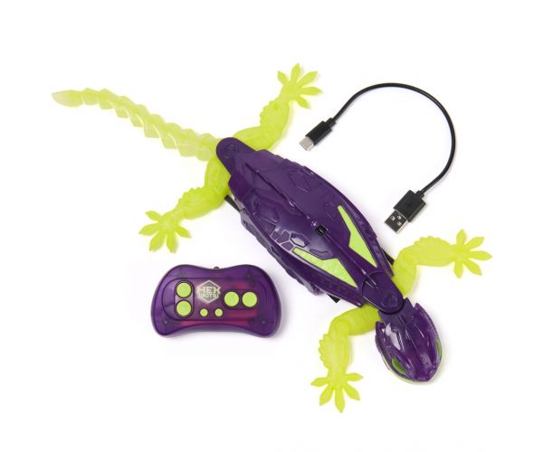 HexBots: Gecko cu telecomandă care se cațără pe perete și luminează în întuneric - Spin Master