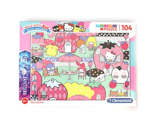 Hello Kitty kerti parti 104 db-os puzzle - Clementoni