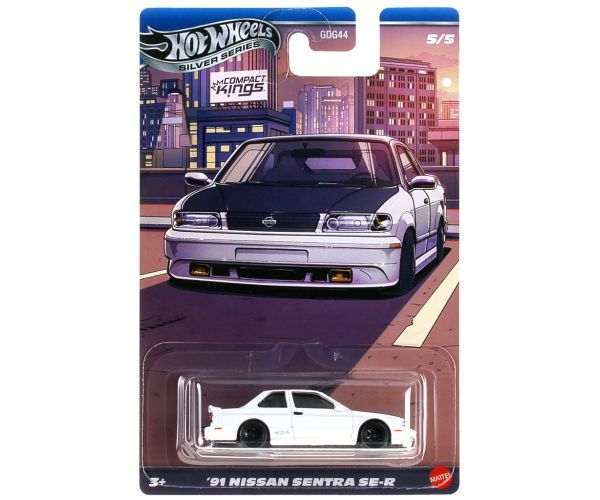 Hot Wheels: ’91 Nissan Sentra SE-R mașinuță clasică 1/64 - Mattel