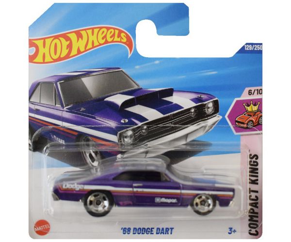 Hot Wheels: 68 Dodge Dart mașinuță 1/64 - Mattel