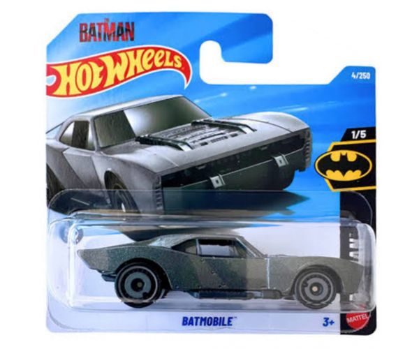 Hot Wheels: Batman Batmobile mașinuță albastră 1/64 - Mattel
