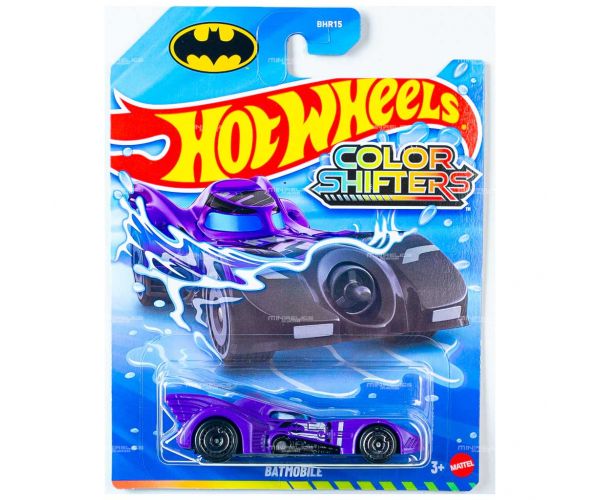 Hot Wheels: Batmobile - mașinuță schimbătoare de culoare 1/64 - Mattel