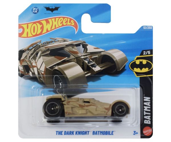 Hot Wheels: Batmobilul Cavalerul Negru maro, mașinuță 1/64 - Mattel