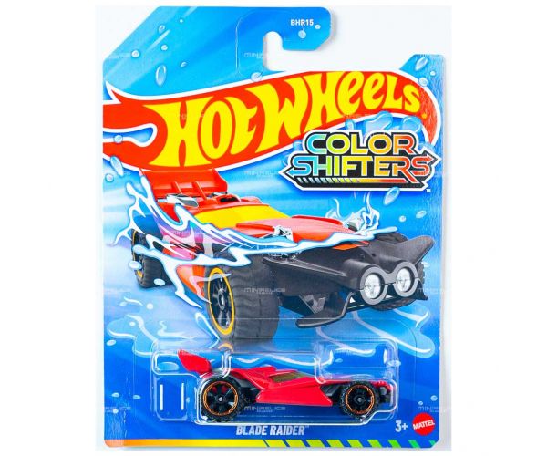Hot Wheels: Blade Raider mașinuță 1/64 care își schimbă culoarea - Mattel