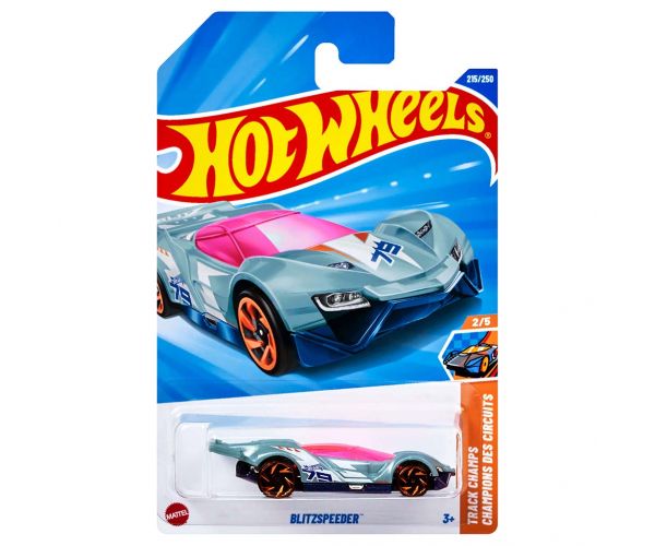 Hot Wheels: Blitzspeeder mașinuță albastru-verde 1/64 - Mattel