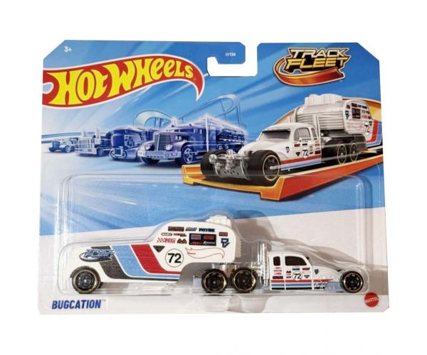 Hot Wheels: Bugcation camion transportator, scară 1/64 - Mattel