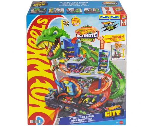Hot Wheels City: Ultimate Garaj, ediție nouă - Mattel
