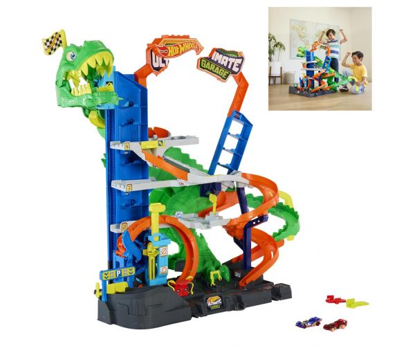 Hot Wheels City: Ultimate Garaj, ediție nouă - Mattel