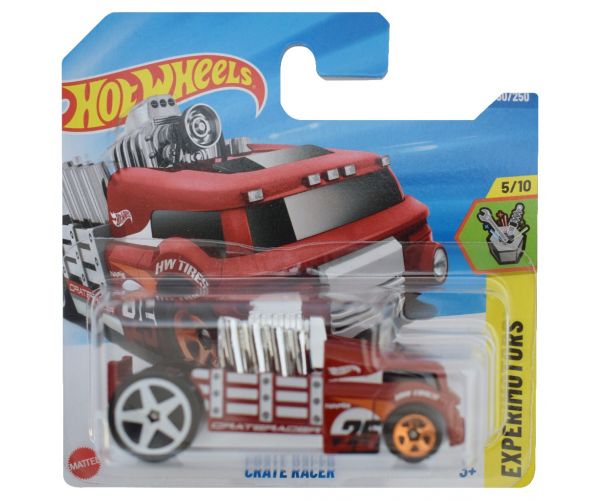 Hot Wheels: Crate Racer bordó kisautó 1/64 - Mattel