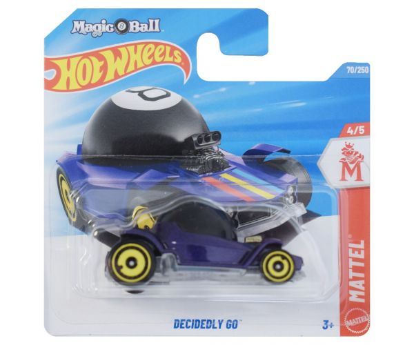 Hot Wheels: Decidedly Go, mașinuță mov 1/64 - Mattel