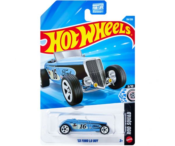 Hot Wheels: Mașinuța 33 Ford Lo Boy 1/64 – Mattel