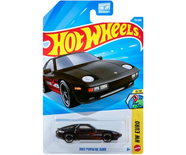 Hot Wheels: Mașinuță Porsche 928S 1983 1/64 - Mattel