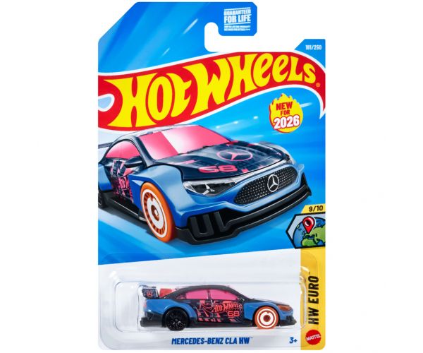 Hot Wheels: Mercedes-Benz CLA HW mașinuță 1/64 - Mattel