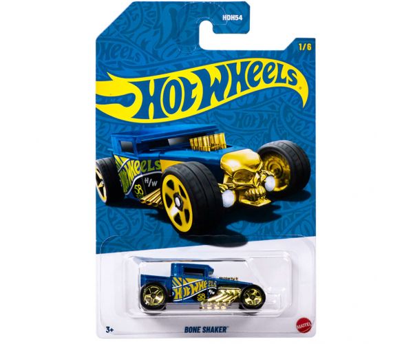 Hot Wheels Pearl & Chrome: Bone Shaker mașinuță 1/64 - Mattel