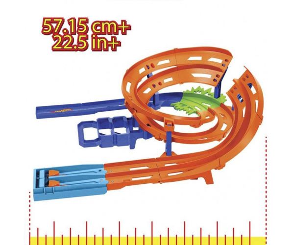 Hot Wheels: Duplasávos versenypálya 2db versenyautóval - Mattel
