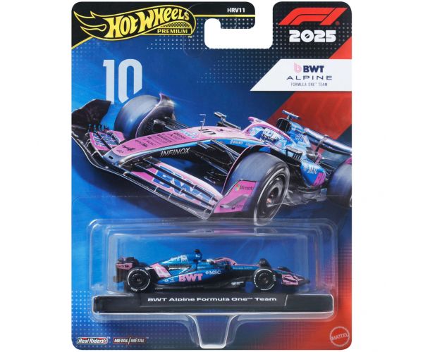 Hot Wheels Premium: BWT Alpine Formula One Team #10 mașinuță 1/64 - Mattel