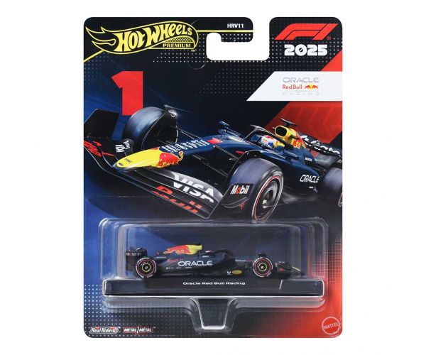 Hot Wheels Premium: Oracle Red Bull Racing #1 mașinuță de Formula 1 la scară 1/64 - Mattel