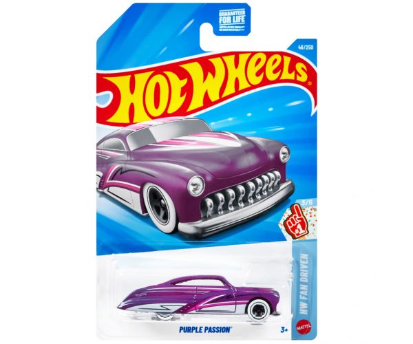 Hot Wheels: Purple Passion mașinuță mov 1/64 - Mattel