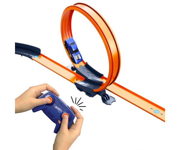 Hot Wheels: RC Speed Challenge set de pistă cu telecomandă - Mattel