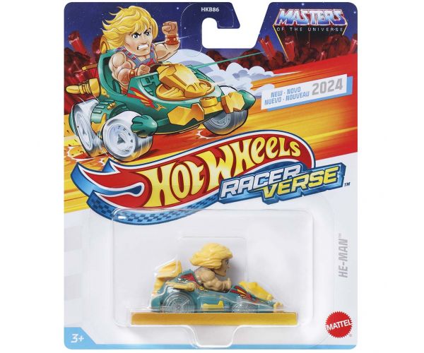 Hot Wheels: Racer Verse - Mașinuță He-Man 1/64 - Mattel