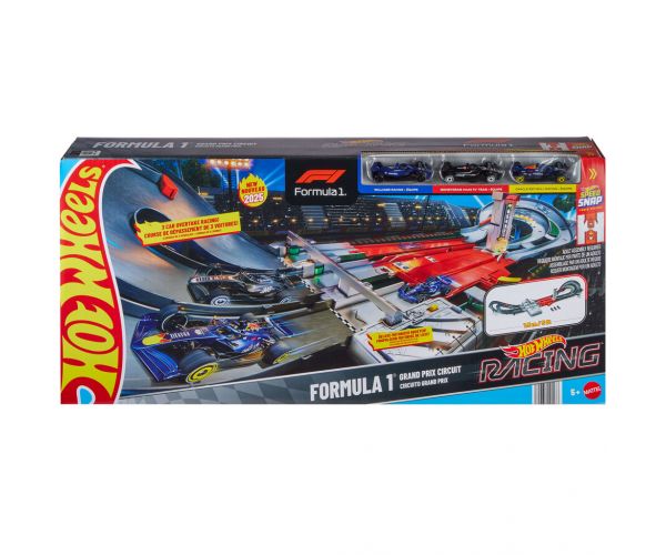 Hot Wheels Racing: Circuit de Marele Premiu de Formula 1 – set de pistă – Mattel