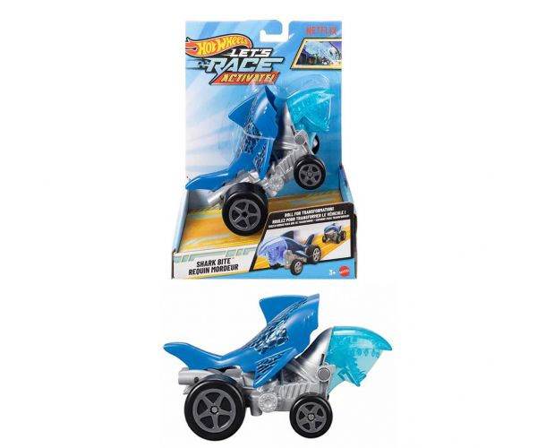 Hot Wheels: Să Întrecem - Mașinuță Shark Bite 1/32 - Mattel