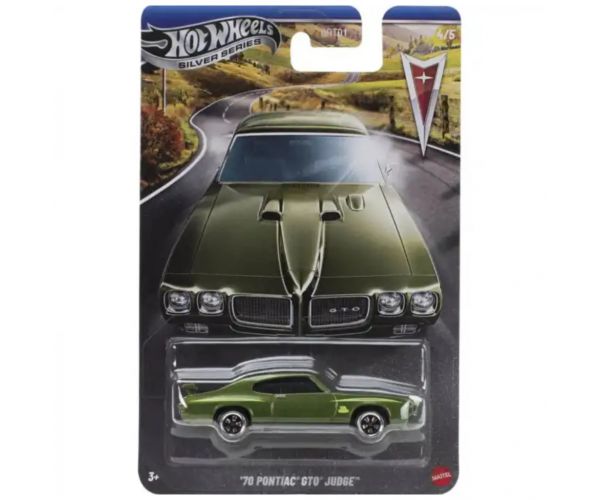 Hot Wheels Seria Silver: mașinuță ’70 Pontiac GTO 1/64
