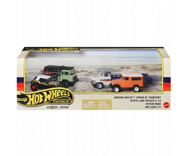 Hot Wheels: Set de 4 mașinuțe Premium Extreme Off-Road - Mattel