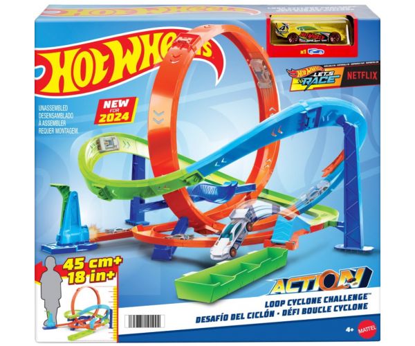 Hot Wheels: Set de pistă Hiperloop - Mattel