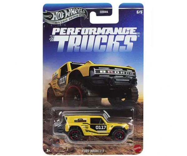 Hot Wheels Silver Series: Ford Bronco R mașinuță 1/64 - Mattel