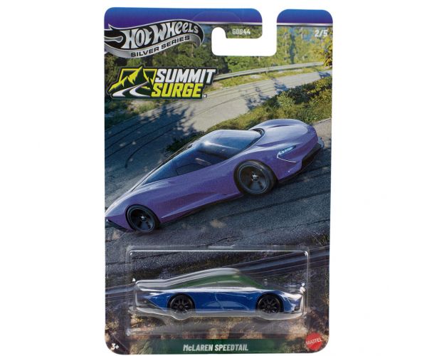 Hot Wheels Silver Series: McLaren Speedtail mașinuță 1/64 - Mattel