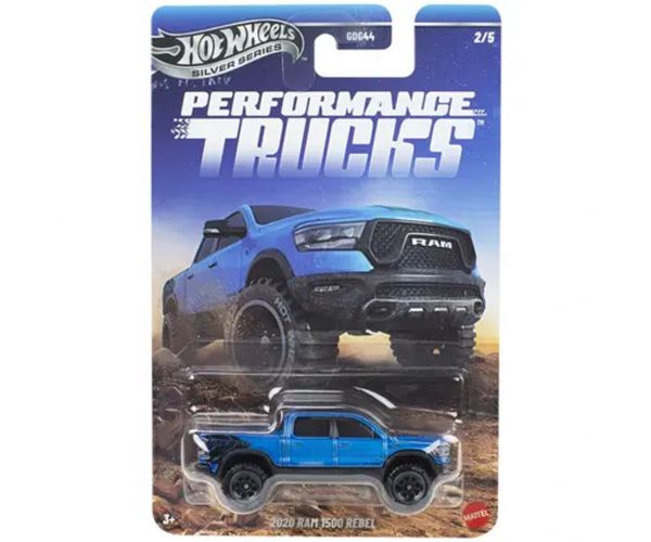 Hot Wheels Silver Series: RAM 1500 Rebel 2020 mașinuță 1/64 - Mattel