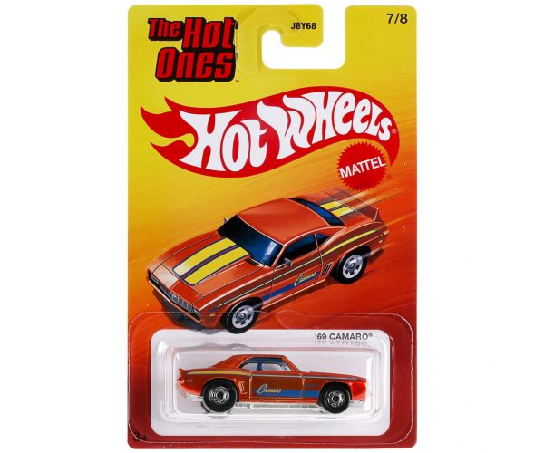 Hot Wheels: The Hot Ones 69 Camaro mașinuță 1/64 - Mattel